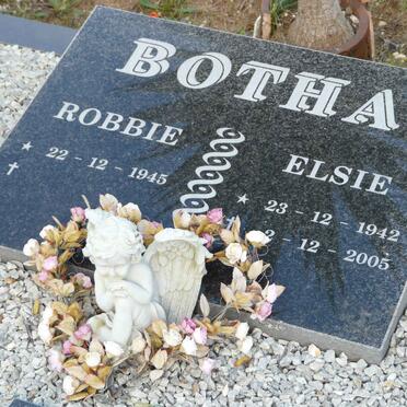 BOTHA Robbie 1945- &amp; Elsie 1942-2005