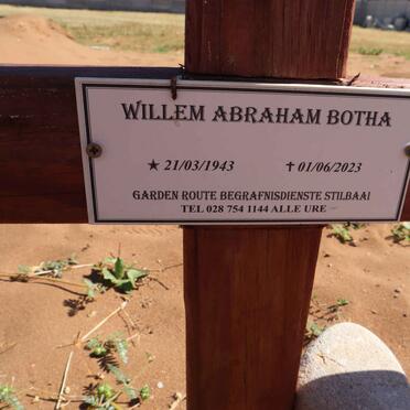 BOTHA Willem Abraham 1943-2023