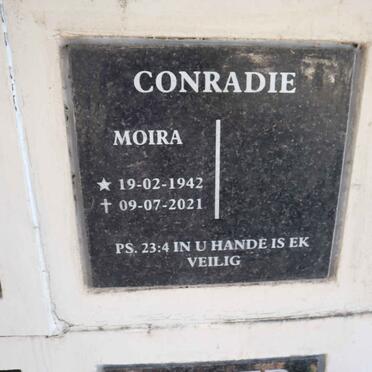 CONRADIE Moira 1942-2021