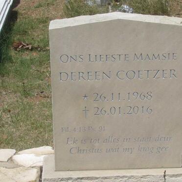 COETZER Dereen 1968-2016