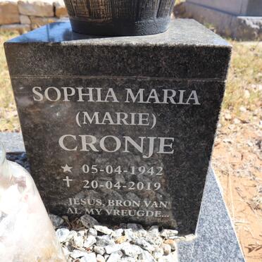 CRONJE Pieter Herodes 1941-2018 & Sophia Maria 1942-2019_3