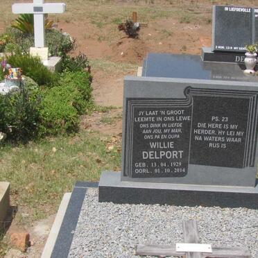 DELPORT Willie 1929-2014