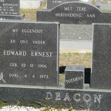 DEACON Edward Ernest 1906-1973