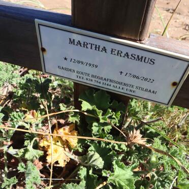 ERASMUS Martha 1959-2022