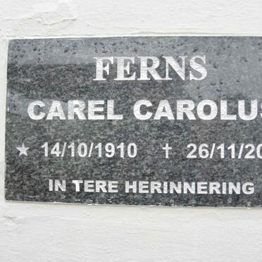 FERNS Carel Carolus 1910-2006