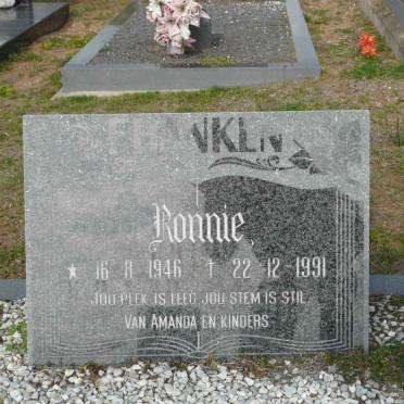 FRANKEN Ronnie 1946-1991