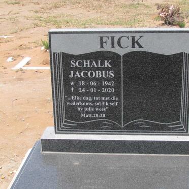 FICK Schalk Jacobus 1942-2020