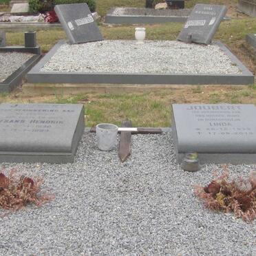 JOUBERT Frans Hendrik 1930-1994 &amp; Linda 1932-2018