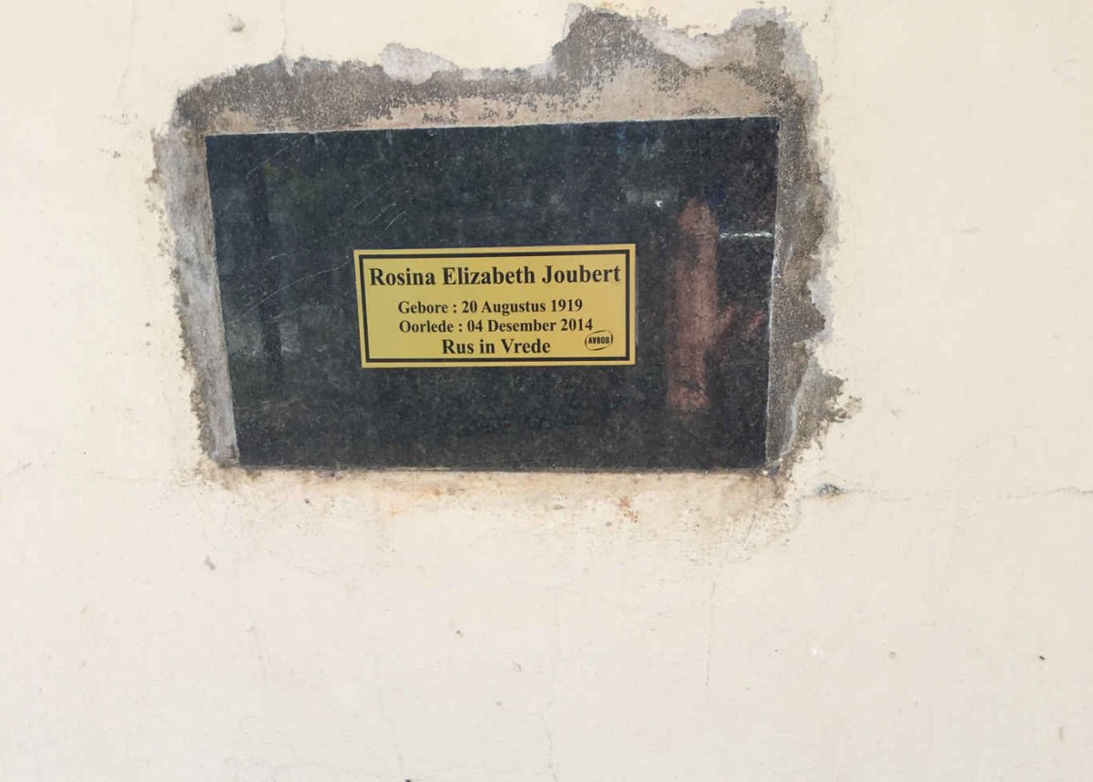 JOUBERT Rosina Elizabeth 1919-2014