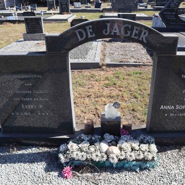 JAGER Evert P., de 1913-1977 & Anna Sophia KLEINHANS 1925-2012_1