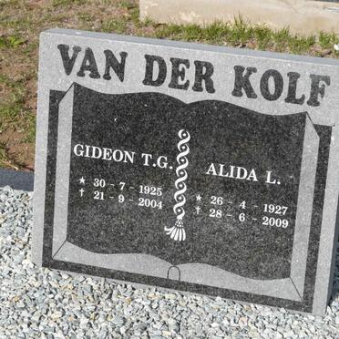 KOLF Gideon T.G., van der 1925-2004 &amp; Alida L. 1927-2009