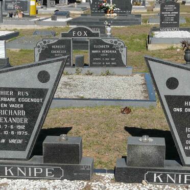 KNIPE Richard Alexander 1912-1975 &amp; Pixie JACKSON 1917-1982