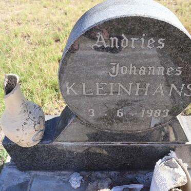 KLEINHANS Andries Johannes 1983-