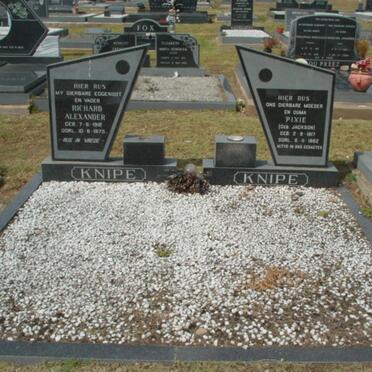 KNIPE Richard Alexander 1912-1975 &amp; Pixie JACKSON 1917-1982