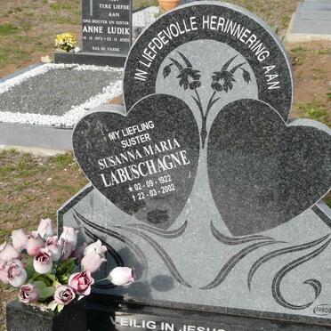 LABUSCHAGNE Susanna Maria 1922-2002