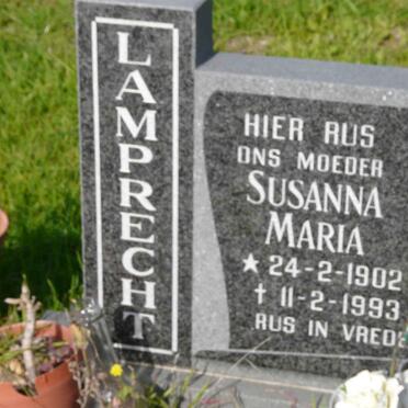 LAMPRECHT Susanna Maria 1902-1993