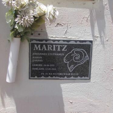 MARITZ Johannes Stephanus Marais 1935-2016