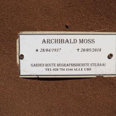 MOSS Archibald 1937-2018