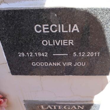OLIVIER Cecilia 1942-2011