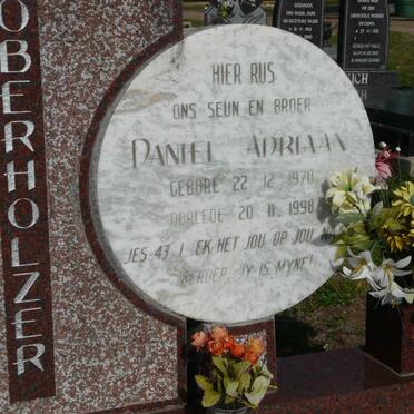 OBERHOLZER Daniel Adriaan 1970-1998