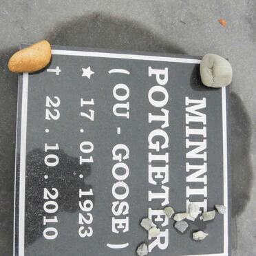 POTGIETER Minnie 1923-1910