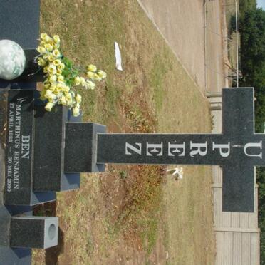 PREEZ Marthinus Benjamin, du 1933-2000