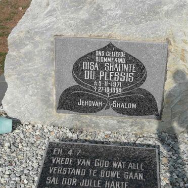 PLESSIS Disa Shaunte, du 1971-1994