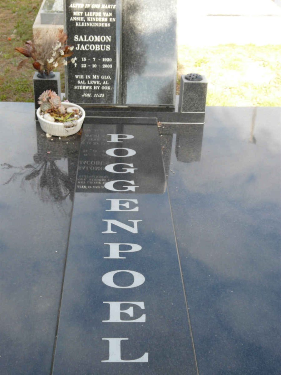 POGGENPOEL Salomon Jacobus 1920-2003