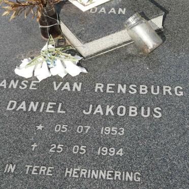 RENSBURG Daniel Jakobus, Janse van 1953-1994