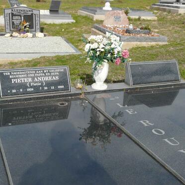ROUX Pieter Andreas, le 1924-1998