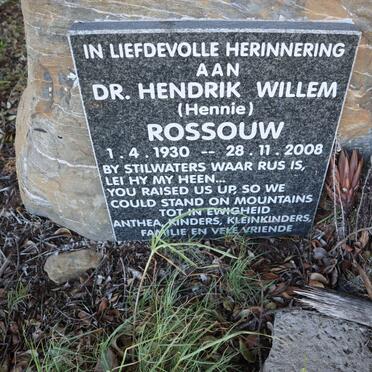 ROSSOUW Hendrik Willem 1930-2008