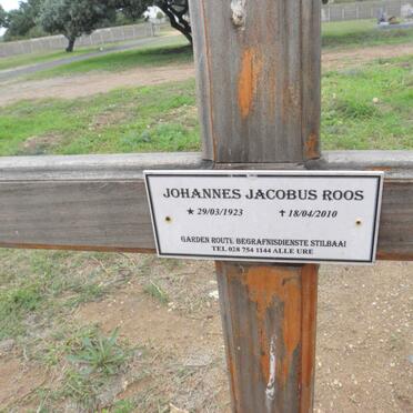 ROOS Johannes Jacobus 1923-2010