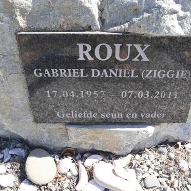 ROUX Gabriel Daniel 1957-2011