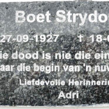 STRYDOM Boet 1927-2004