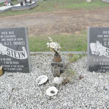 STEYN H.J.E. 1901-1990 &amp; C.F. 1908-2002