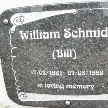 SCHMIDT William 1921-1998