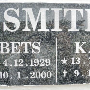 SMITH Kat 1920-2002 &amp; Bets 1929-2000