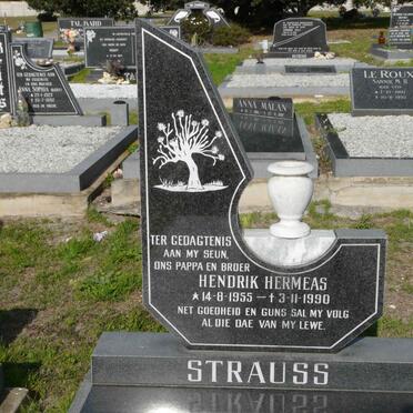 STRAUSS Hendrik Hermeas 1955-1990