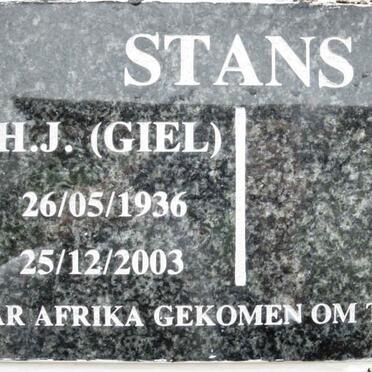 STANS W.H.J. 1936-2003