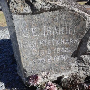 STEYN S.E. nee KLEYNHANS 1942-1990_2