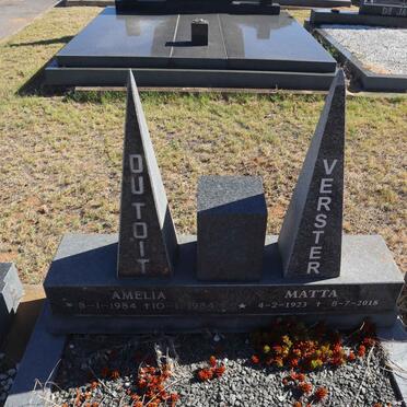 VERSTER Matta 1923-2018 :: DU TOIT Amelia 1984-1984_1