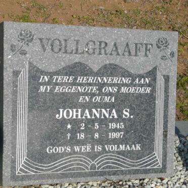 VOLLGRAAFF Johanna S. 1945-1997