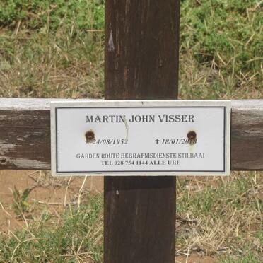 VISSER Martin John 1952-2018