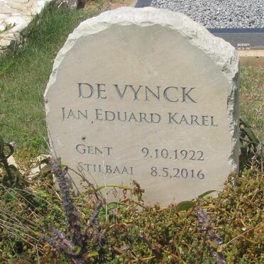 VYNCK Jan Eduard Karel, de 1922-2016