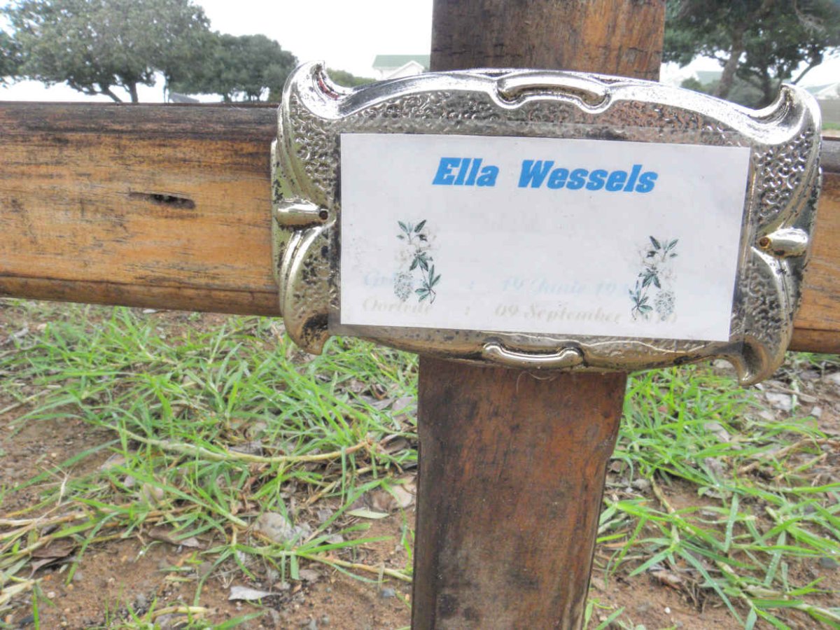 WESSELS Ella 193?-2010