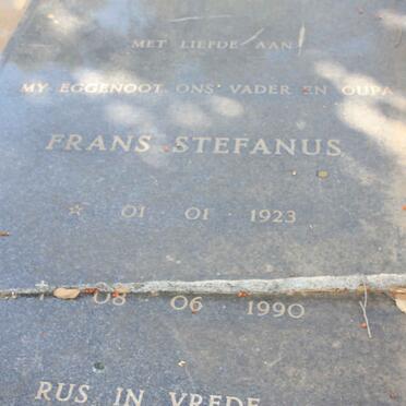 BOTHMA Frans Stephanus 1923-1990