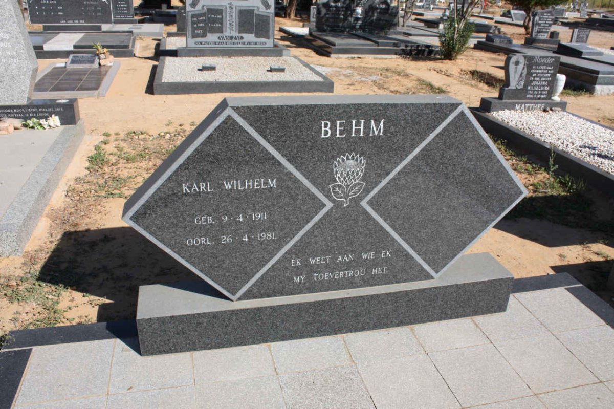 BEHM Karl Wilhelm 1911-1981