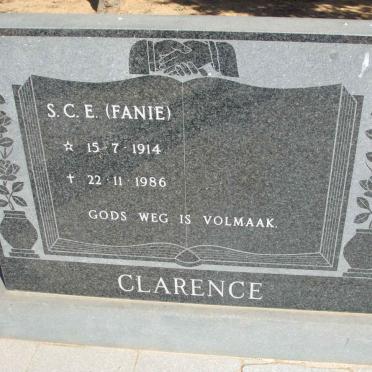 CLARENCE S.C.E.   1914-1986