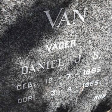 DEVENTER Daniel J.S., van 1885-1965