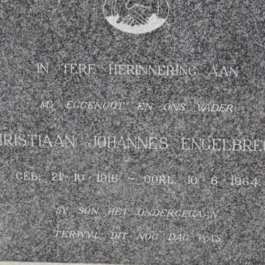 ENGELBRECHT Christiaan Johannes 1916-1964
